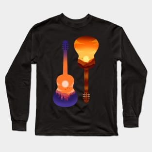 Music with my guitar everyday Long Sleeve T-Shirt